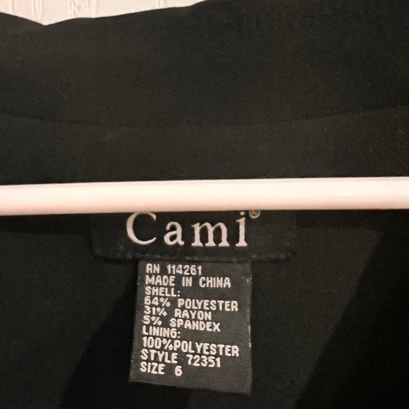 FINAL PRICE Cami Belted Black Blazer Style Jacket - Picture 6 of 6